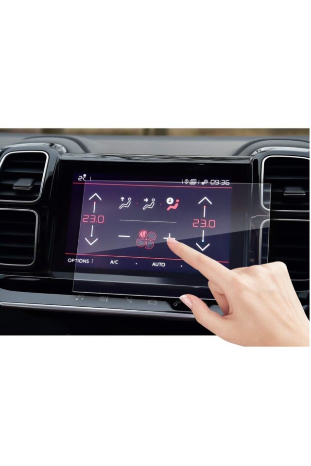 Citroen C5 Aircross Multimedya Ekran Koruyucu 9H Nano Tek Ebat