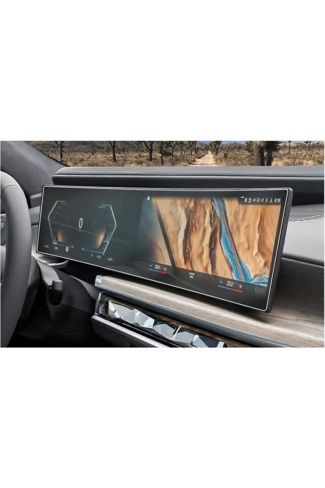 Bmw I4 Dijital Gösterge Ve Multimedya Uyumlu Ekran Koruyucu Nano
