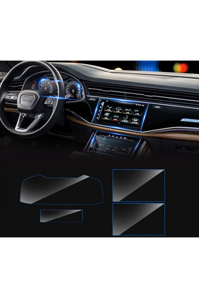 Audi A6 Dijital Gösterge,Navigasyon,Klima Kontrol Uyumlu 9H Nano