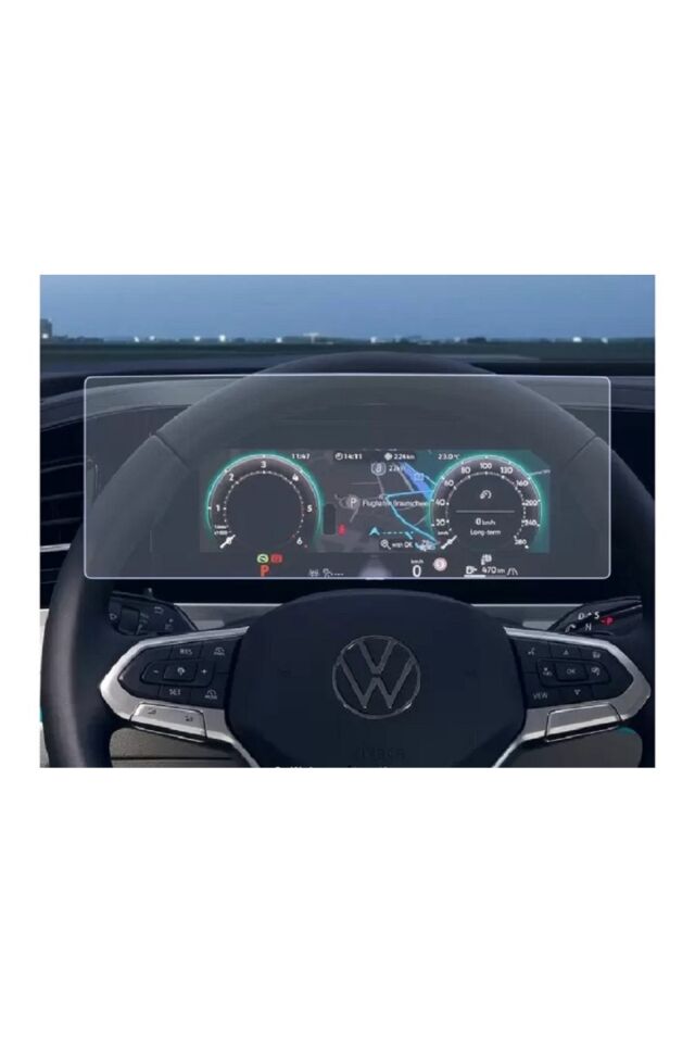 Volkswagen Tayron 10.25'' Digital Cockpit Pro ve 12.9'' Multimedya Ekran Koruyucu Nano Film