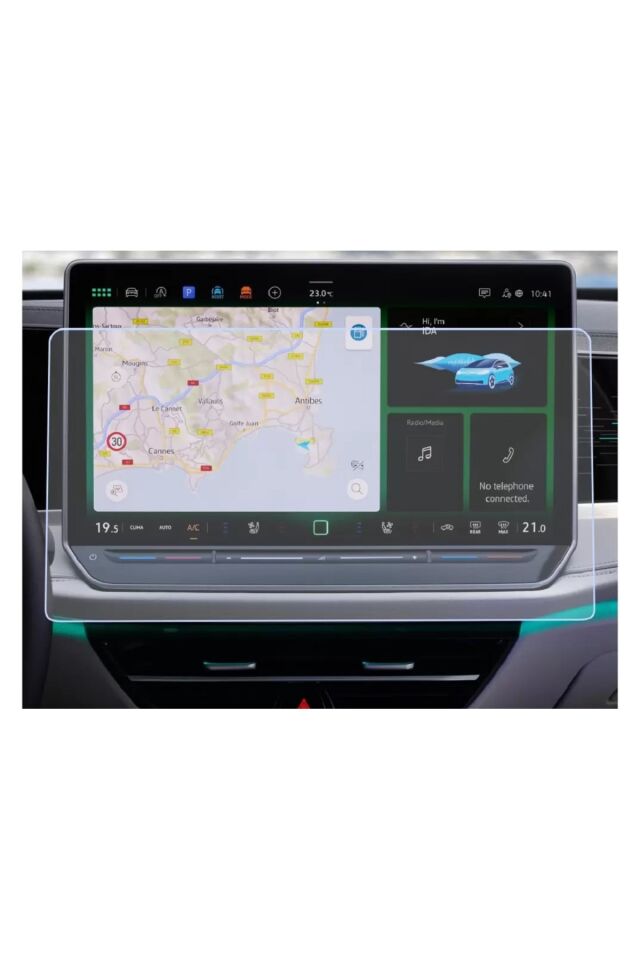 Volkswagen Tayron Ekran Koruyucu 12.9 inç Multimedya 9H Nano Film