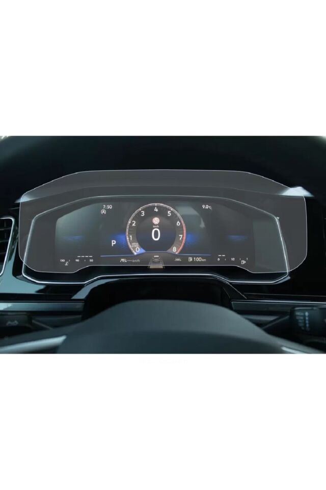 Volkswagen Polo Dijital Gösterge Ekran Koruyucu 9H Nano Film 2023/2025 Uyumlu