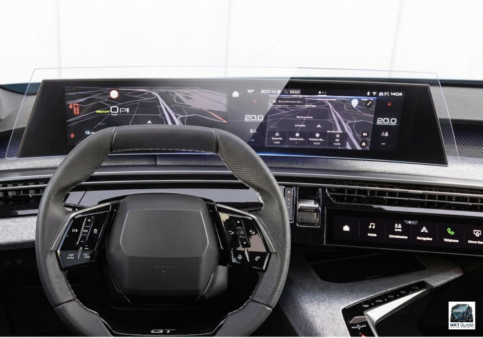 Peugeot 5008 Ekran Koruyucu 21 inç Multimedya ve Klima 9H Nano Film