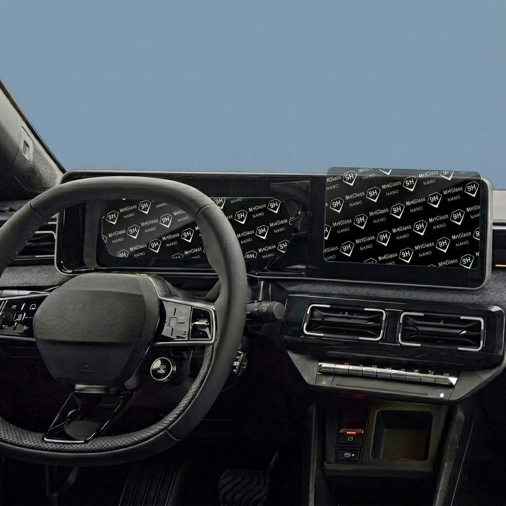 Renault Boreal Dijital Gösterge ve Multimedya Ekran Koruyucu Set