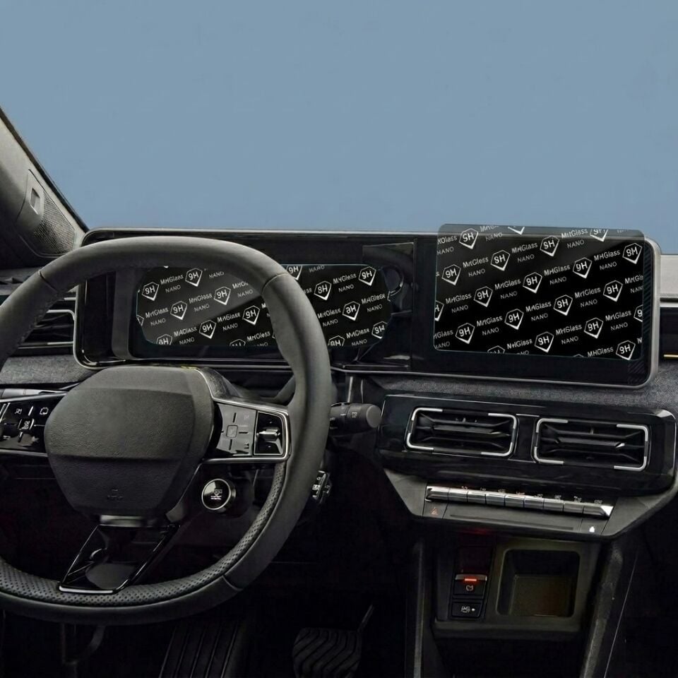 Renault Boreal Dijital Gösterge ve Multimedya Ekran Koruyucu Set
