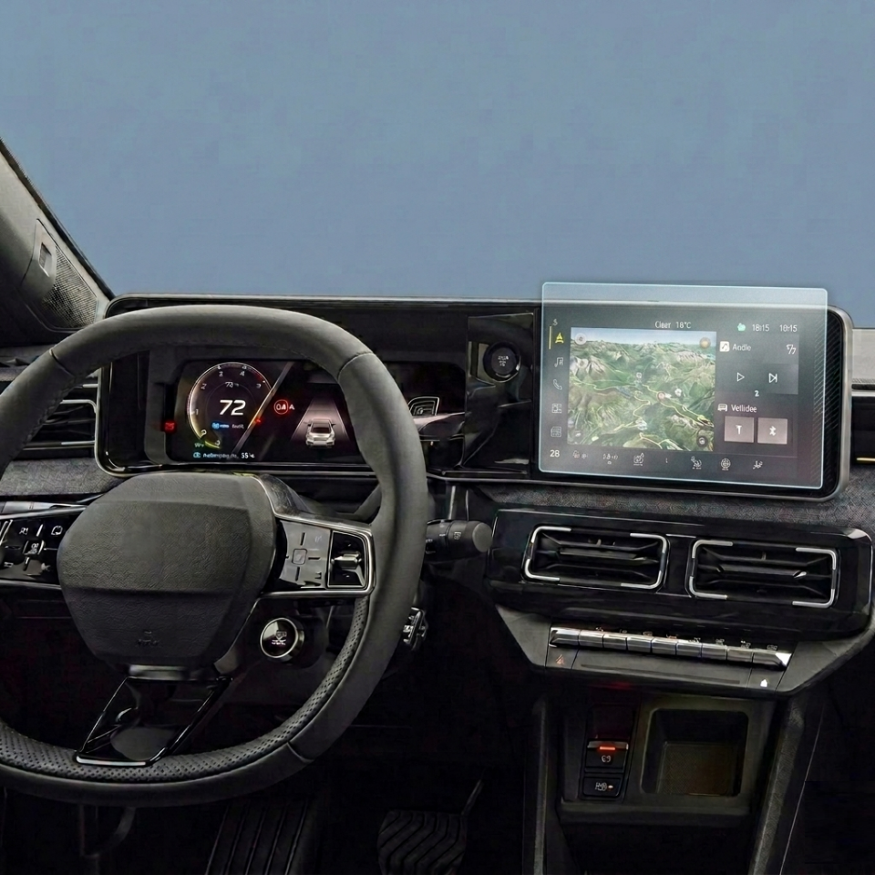 Renault Boreal Multimedya ve Dijital Gösterge MAT Ekran Koruyucu