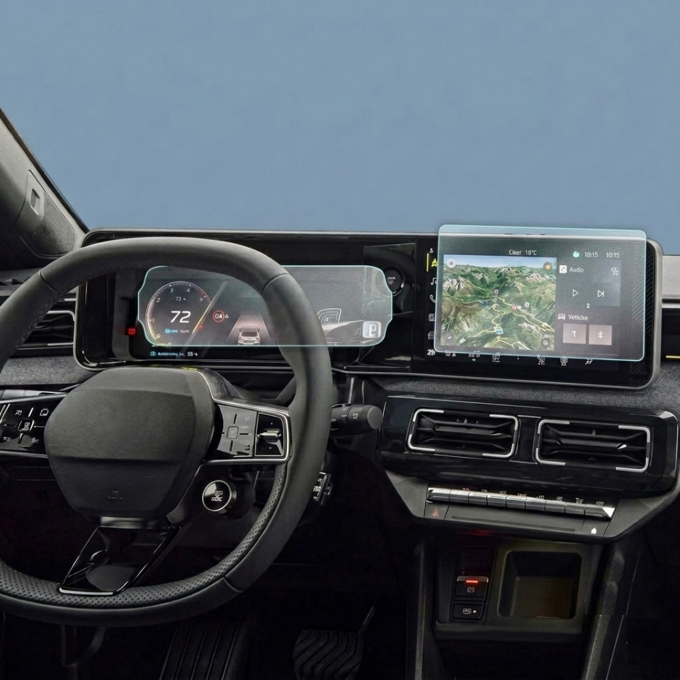 Renault Boreal Multimedya ve Dijital Gösterge MAT Ekran Koruyucu