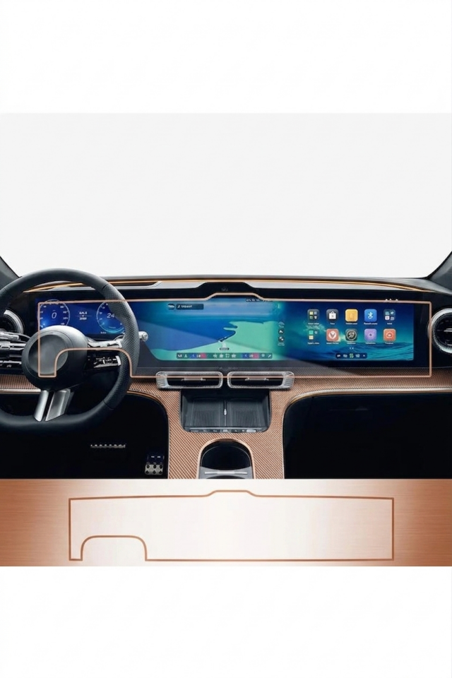 Mercedes GLC 400 Ekran Koruyucu 9H Nano Film (2026-2027)