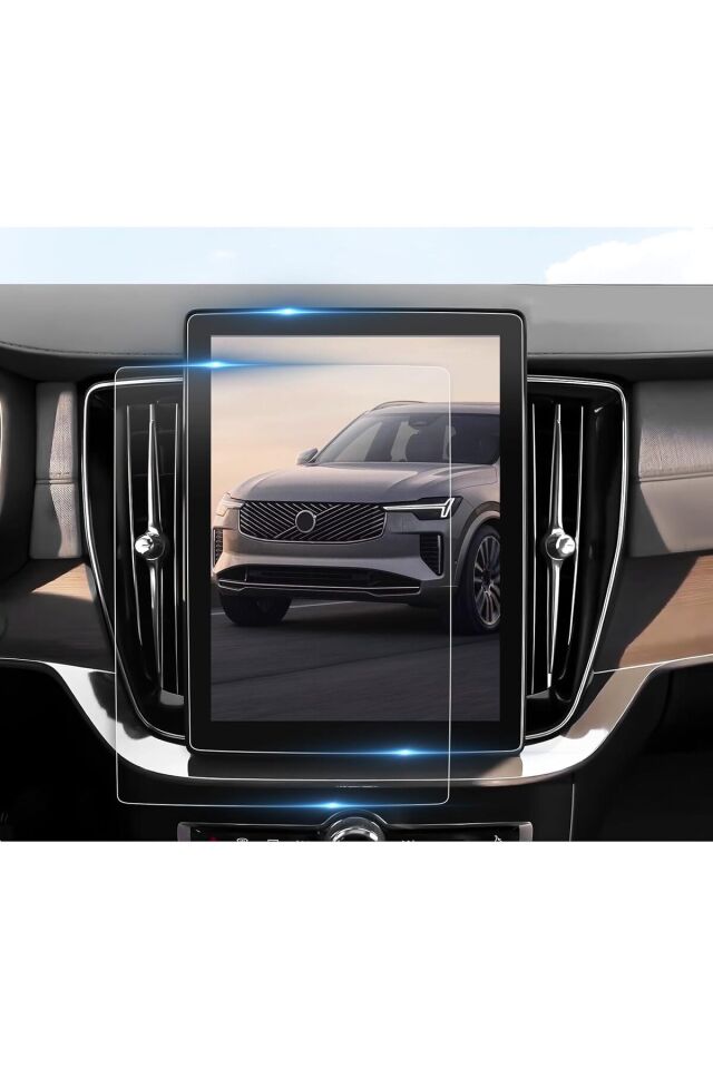 Volvo XC90 Navigasyon Ekran Koruyucu Nano Film 2025 Uyumlu 11.2 İnç