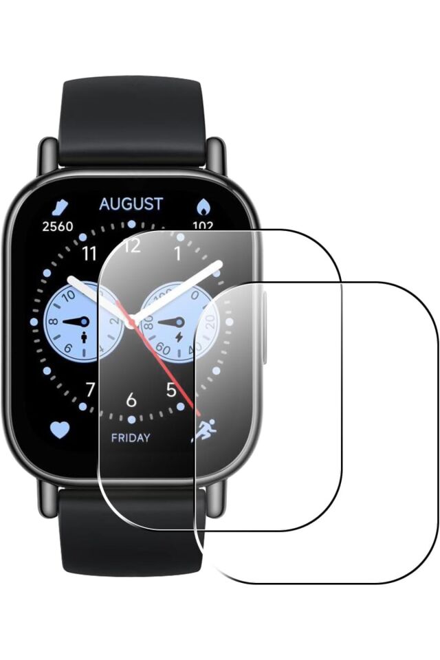 Redmi Watch 5 Lite Uyumlu Ekran Koruyucu Nano Film (2 Adet)