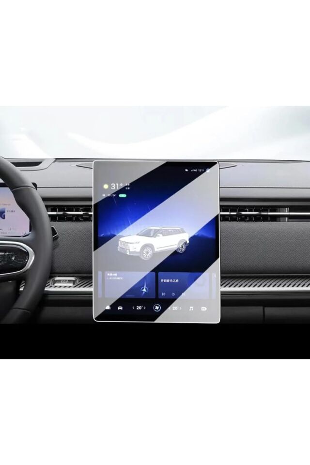 Jaecoo7 Evolve 14.8 inç Navigasyon ve Dijital Gösterge Uyumlu Nano Ekran Koruyucu 2 in 1 (4x4)