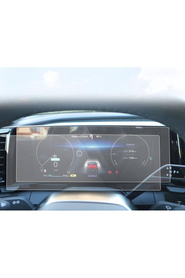 Renault Austral 2in1 Set 12.3 inç Dijital Gösterge 9 inç Navigasyon Nano Cep Telefonu Ekran Koruyucuları