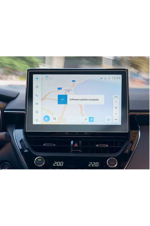 Mrtgglass Corolla Cross Uyumlu 10.5 Inç Navigasyon Ekran Koruyucu Nano Film