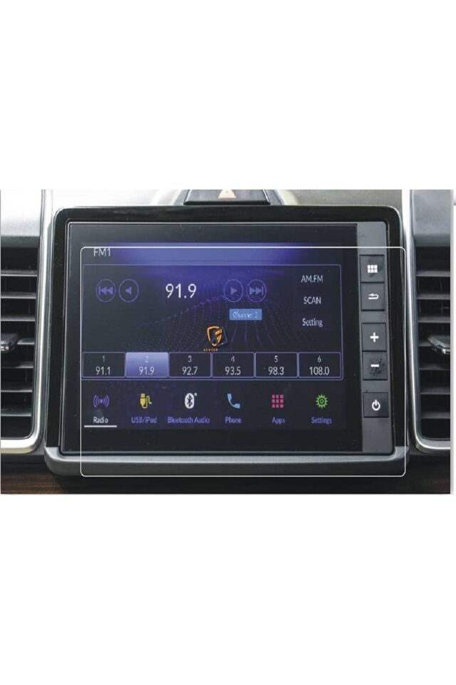 Honda City 8 inç Multimedya Ekran Koruyucu Nano Film