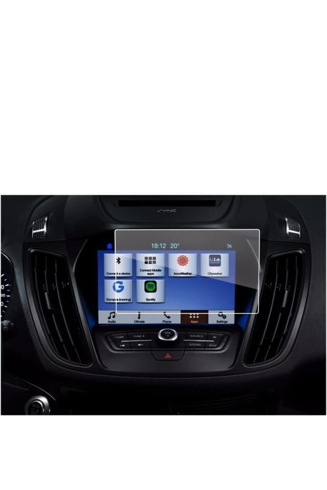 Ford Sync 3 Multimedya Ekran Koruyucu 9H Nano