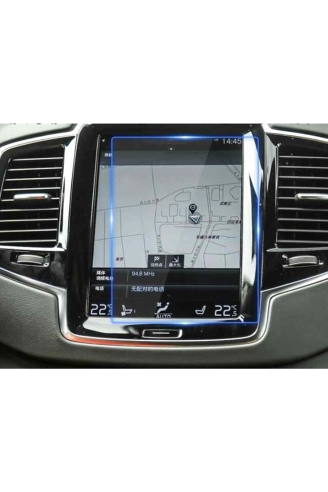 Volvo Xc60 8.7'' Multimedya Cep Telefonu Ekran Koruyucuları Uyumlu
