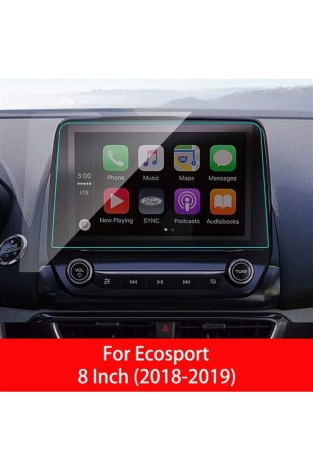 Ford Ecosport 8 Inç Multimedya Ekran Koruyucu 9H Nano Film