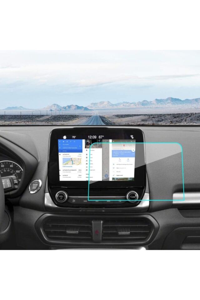 Ford Ecosport 8 Inç Multimedya Ekran Koruyucu 9H Nano Film